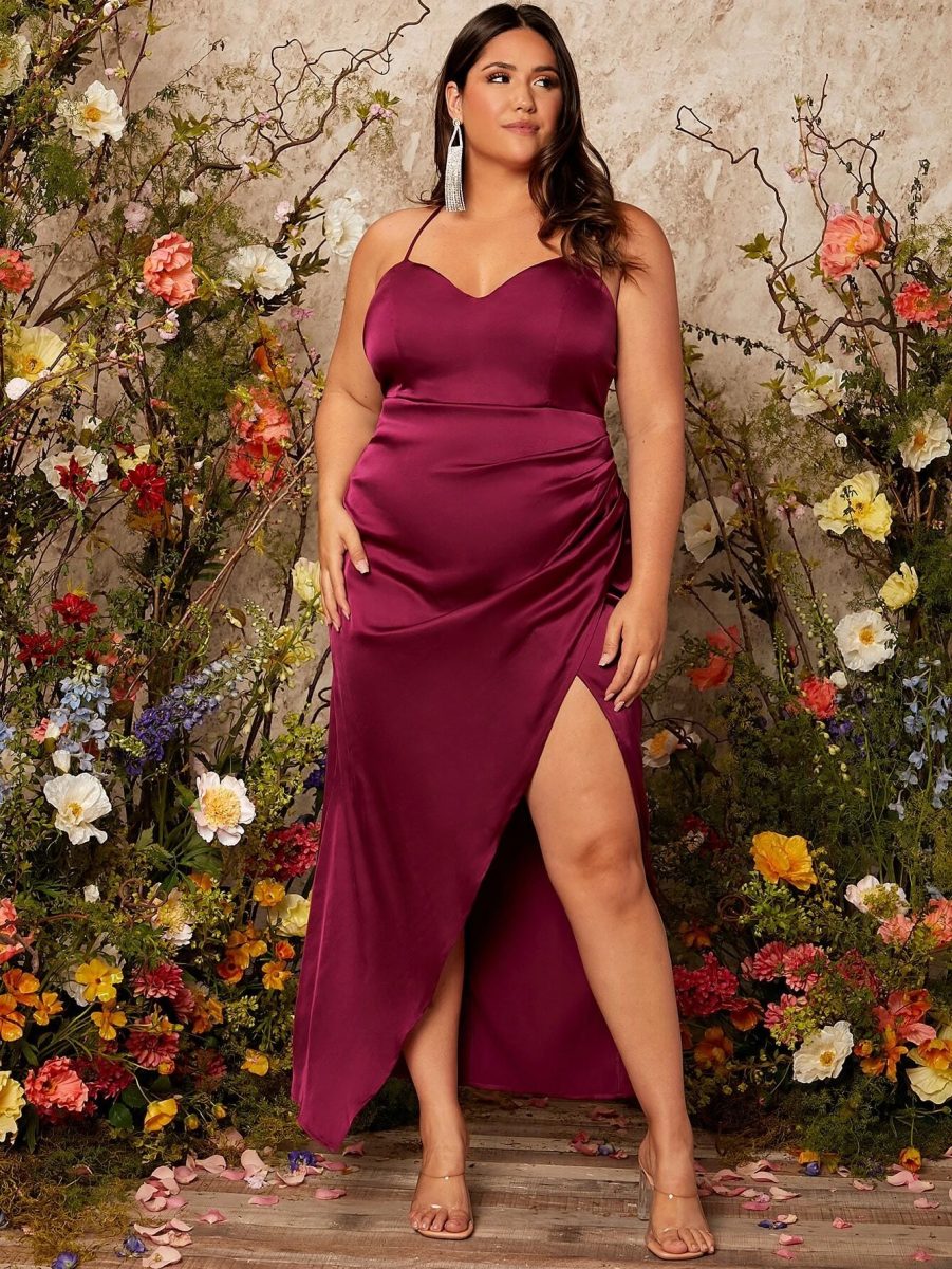 robe elegante femme ronde