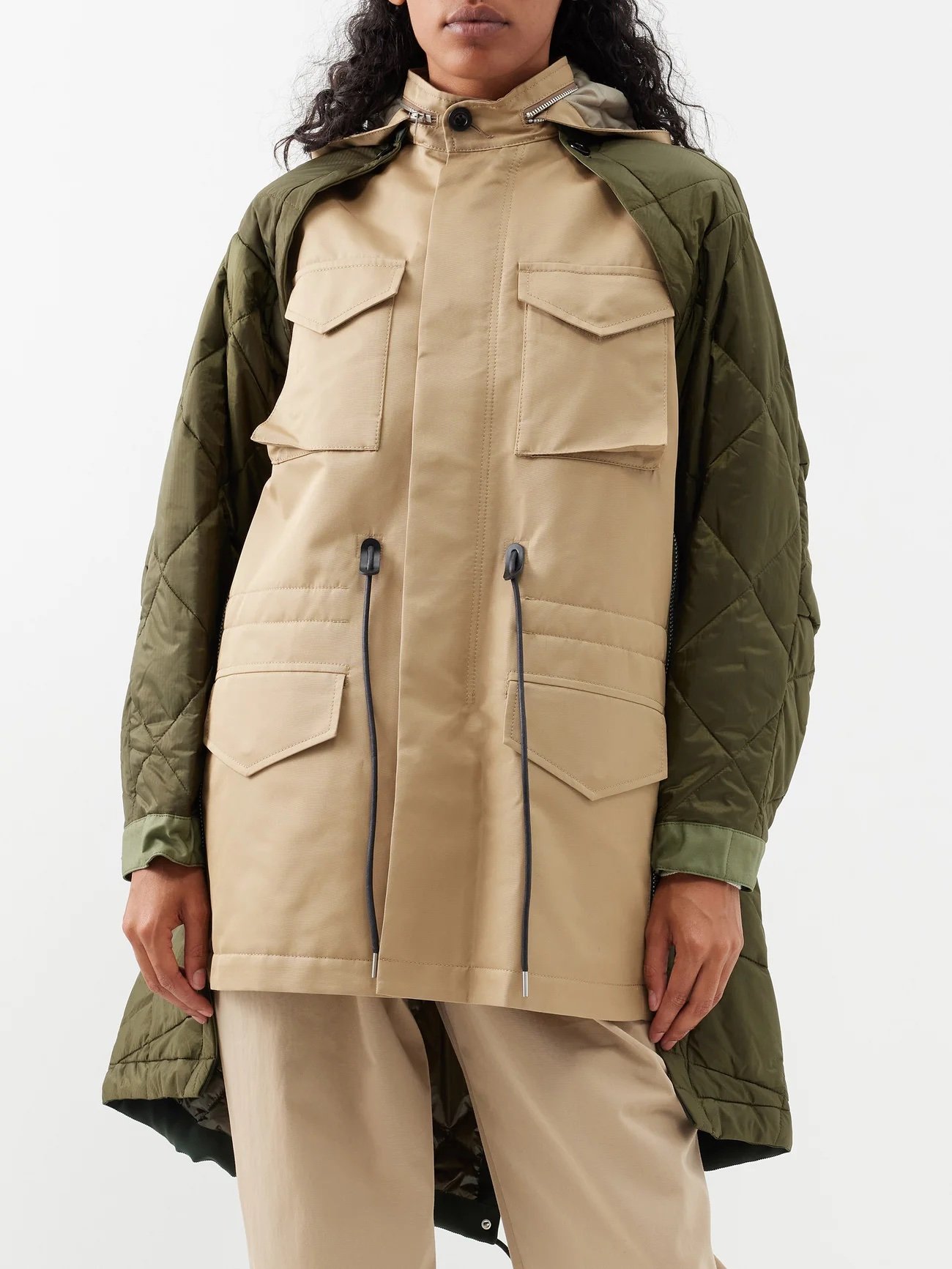 Parka avec manches amovibles Sacay