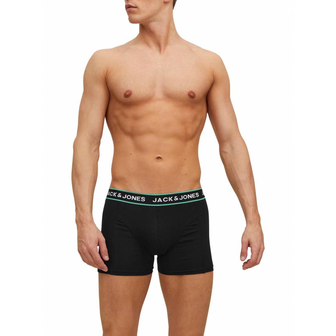 88965 98273vt lot de 3 boxers jack et jones coton multicolore