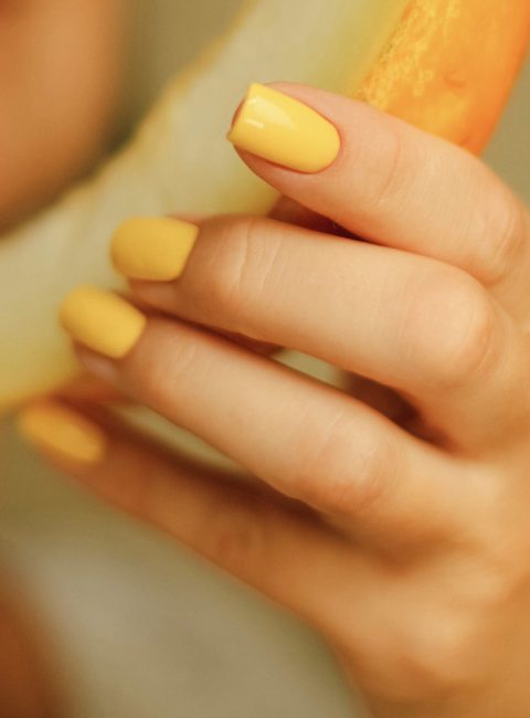Fruit skin nails